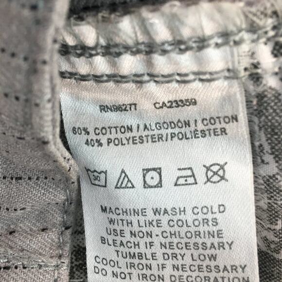 Vans Grey Striped Short Youth Size 20 - Picture 14 of 15